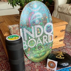 Info board original flow gf doodles…Balance Trainer - Green Graphic Deck